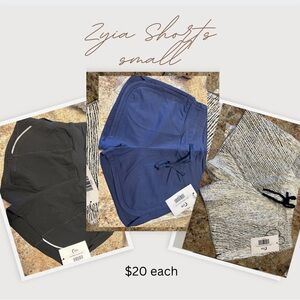 Black and Blue Zyia Shorts - Small